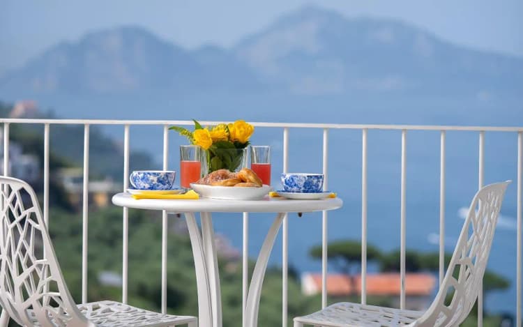 Double or Twin COMFORT SEA VIEW Room, Bellavista Francischiello Hotel and Spa, Naples