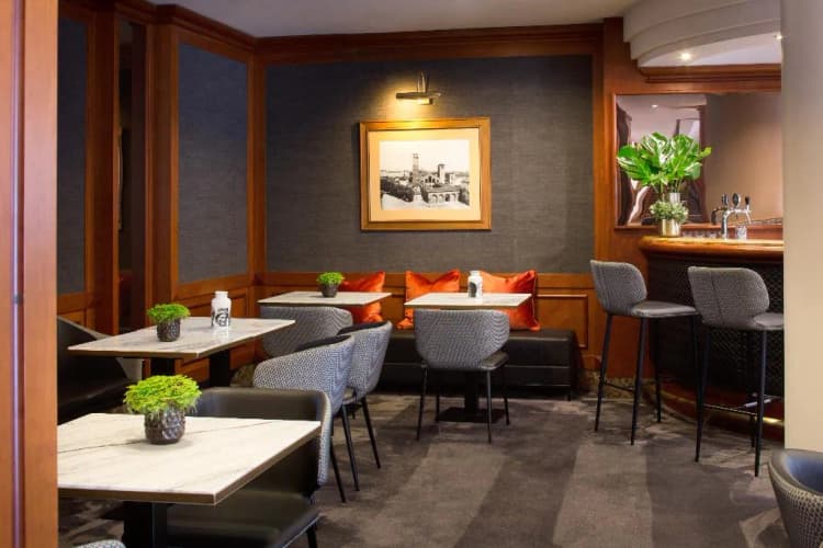 Bar, Starhotels Tourist, Milan