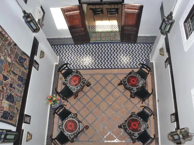 General view, Riad Algila Fes, Fez