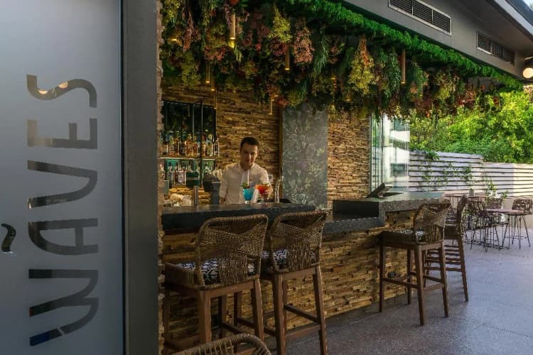 Bar, Palmyra Beach, Athens