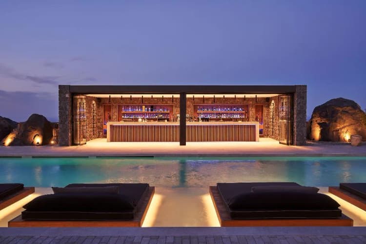 Bar, SantAnna Luxury Suites, Santorini