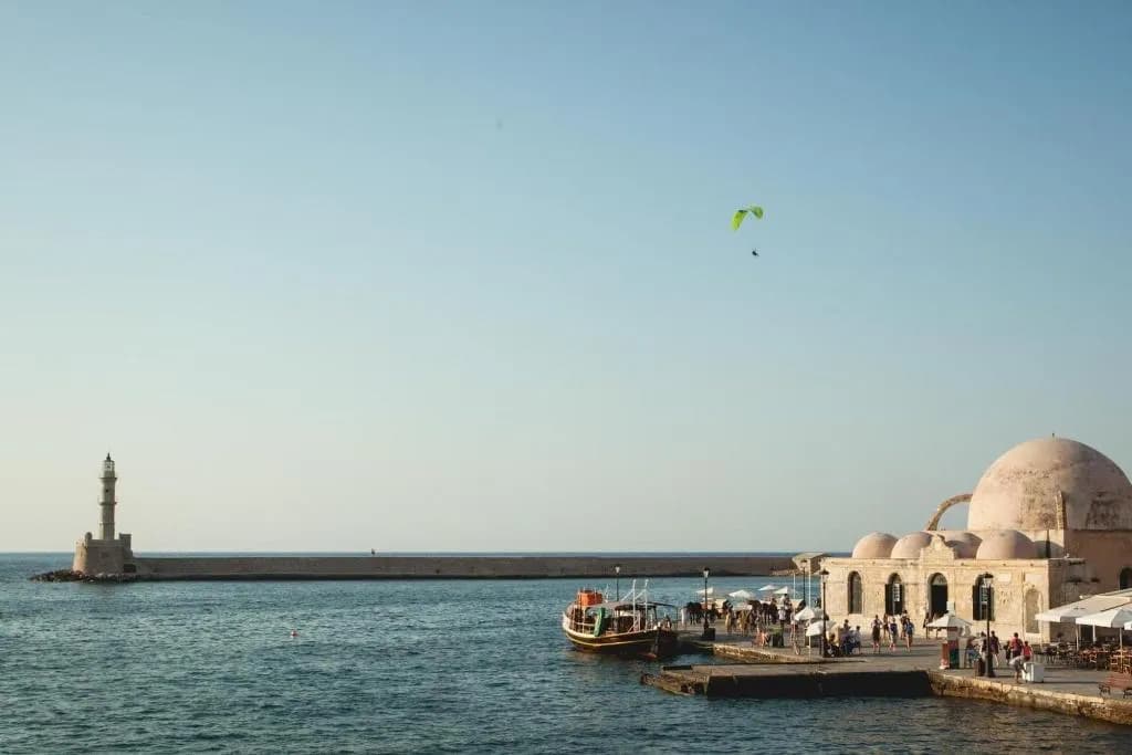 Beach, Chania Inn, Crete