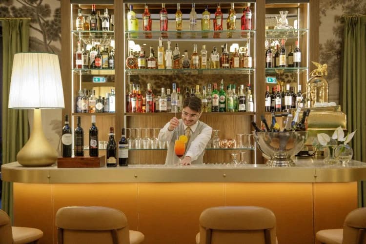 Bar, Hotel Imperiale, Rome