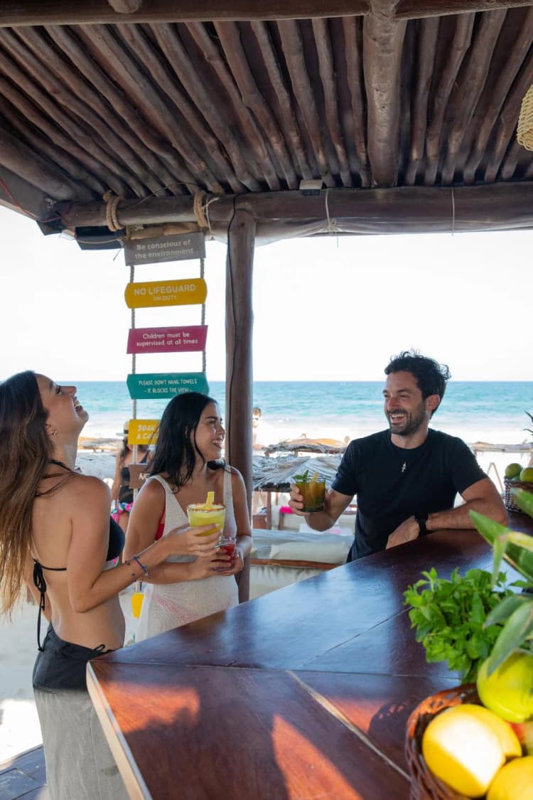 Bar, La Zebra Tulum, a Small Luxury Hotel, Cancun Area