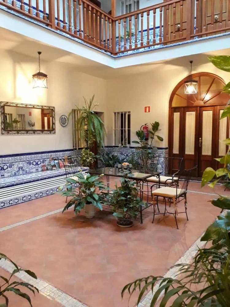 Lobby, Pensión Doña Trinidad, Seville