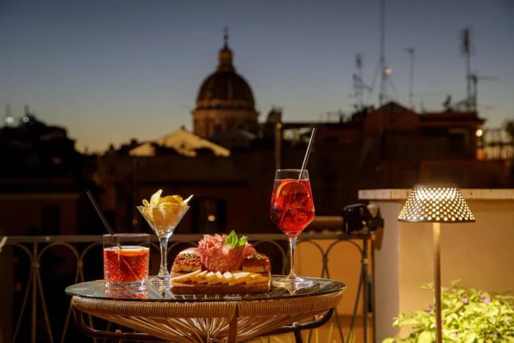 Bar, Condotti Boutique Hotel, Rome