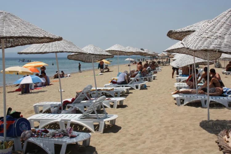 Beach, Billurcu Hotel Sarimsakli, Izmir