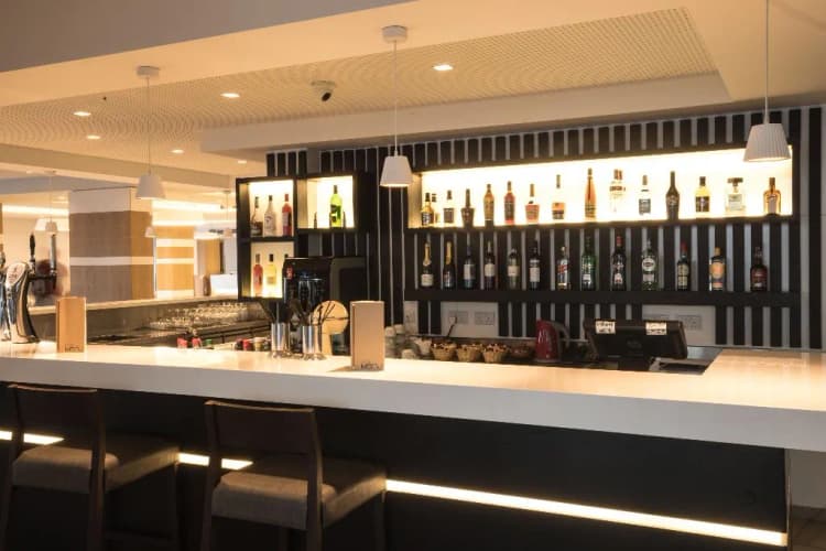 Bar, Evalena Beach Hotel, Cyprus