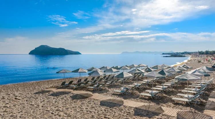 Beach, Porto Platanias Beach - Luxury Selection, Crete