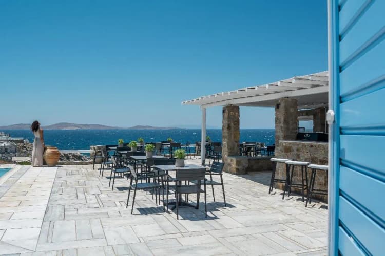 Bar, Capo Di Mykonos Resort, Mykonos