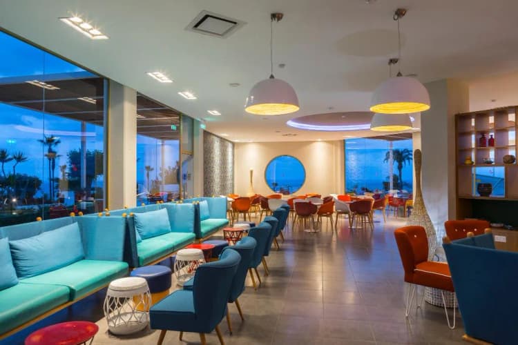 Bar, Leonardo Laura Beach And Splash Resort, Cyprus