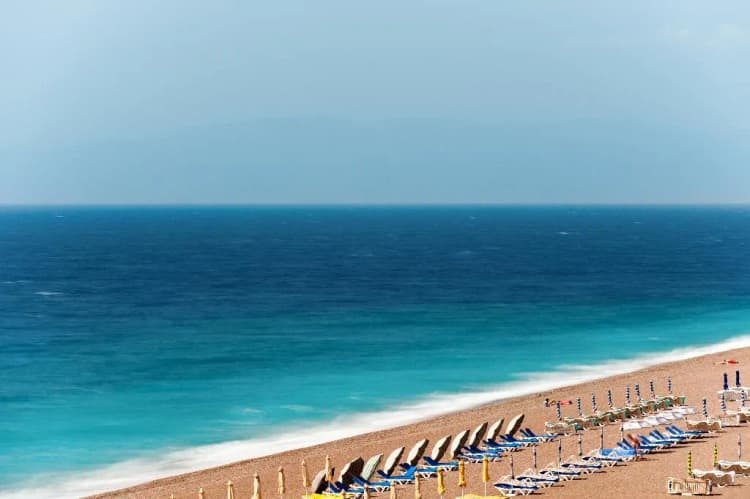 Beach, Mitsis Grand Hotel Beach Hotel, Rhodes