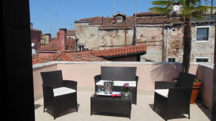 DOUBLE DELUXE WITH TERRACE Room, Sant Antonin, Venice