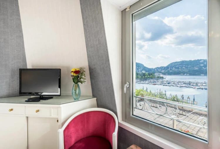 DOUBLE SINGLE USE SUPERIOR LAKE VIEW Room, Metropole Suisse, Milan