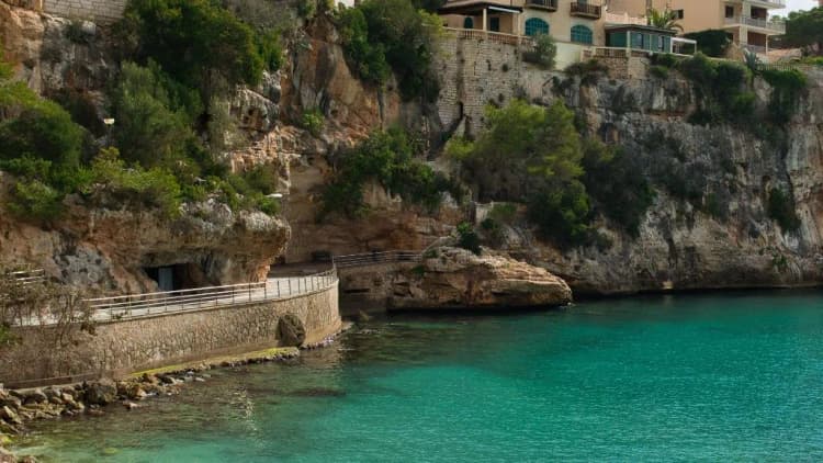 Beach, Hotel Bini, Majorca