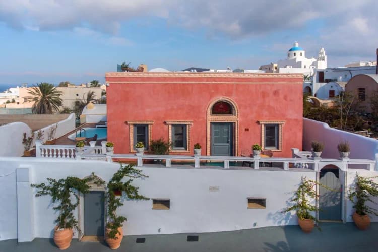 General view, Tramonto Secret Villas, Santorini