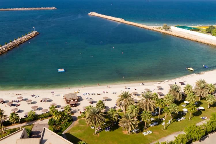 Beach, Radisson Blu Resort, Sharjah, Dubai