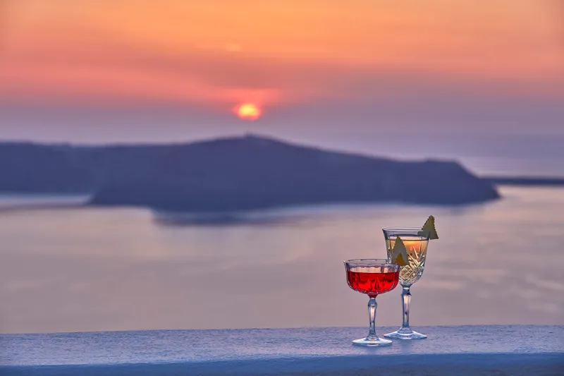 Bar, Astra Suites, Santorini