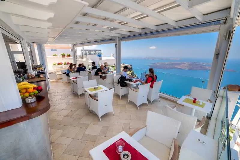 Bar, Pearl on the Cliff, Santorini