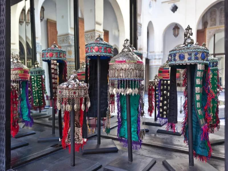 General view, Palais Bahia Fes, Fez