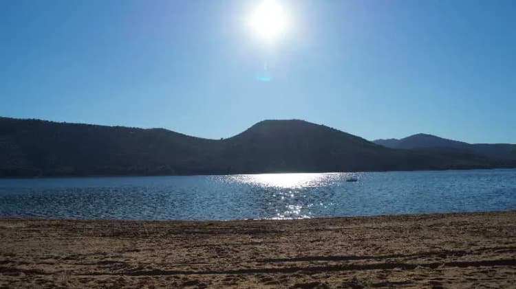 Beach, Caserio de Iznajar, Costa Del Sol