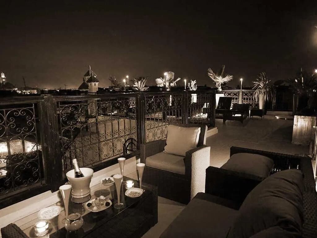General view, Riad Carllian, Marrakech