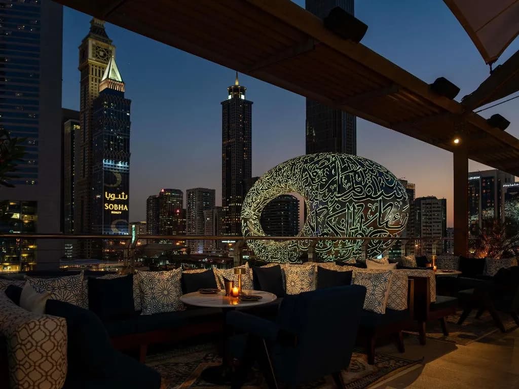 Bar, 25hours Hotel Dubai One Central, Dubai