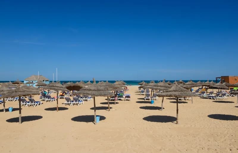 Beach, Sidi Mansour Resort & Spa, Tunisia