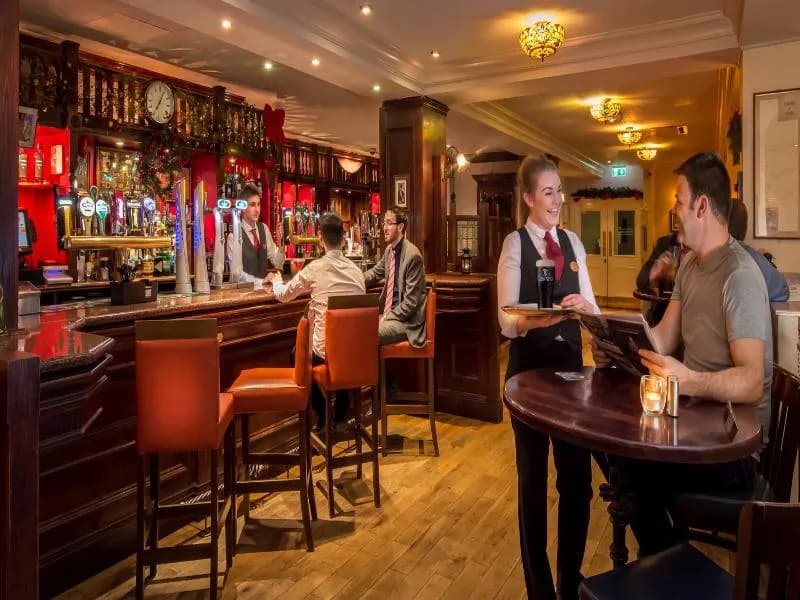 Bar, Ballsbridge Hotel, Dublin