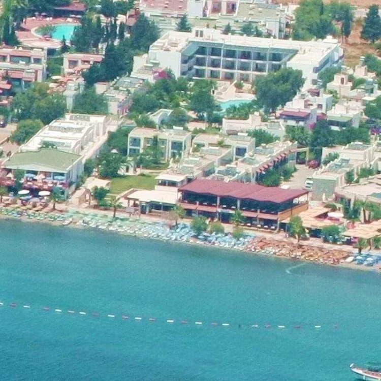 General view, Summer Sun Beach Hotel, Bodrum