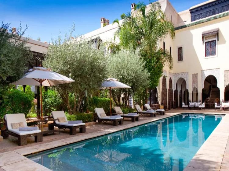 General view, La Villa Des Orangers, Marrakech