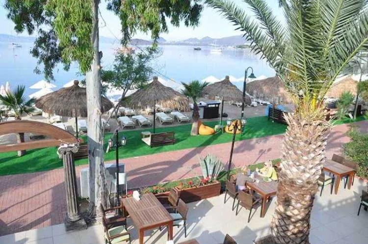 Beach, Manuela Hotel, Bodrum
