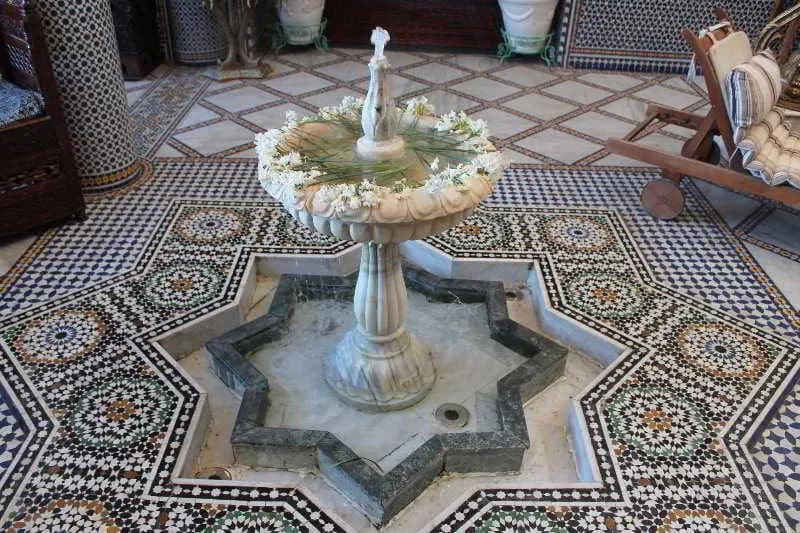 General view, Riad Arabesque, Fez