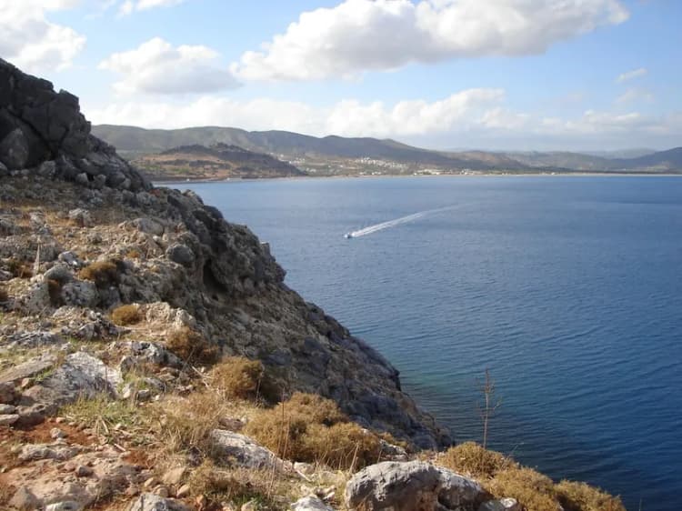 Beach, Tsambika Sun, Rhodes