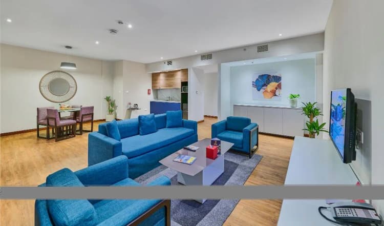 APARTMENT PARTIAL SEA VIEW Room, Ramada Hotel & Suites by Wyndham JBR, Dubai
