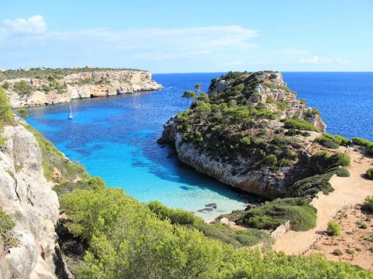 Beach, Hostal San Francisco - Cala d'Or, Majorca