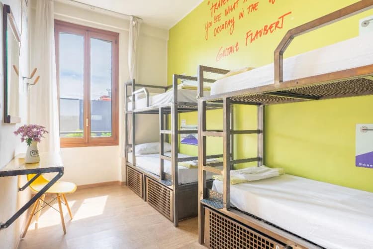Bed in dormitory CAPACITY 4 Room, Ostello Bello Grande Milan - Milano Centrale, Milan