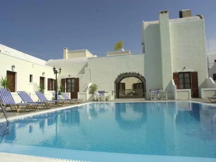 General view, Sunrise, Santorini