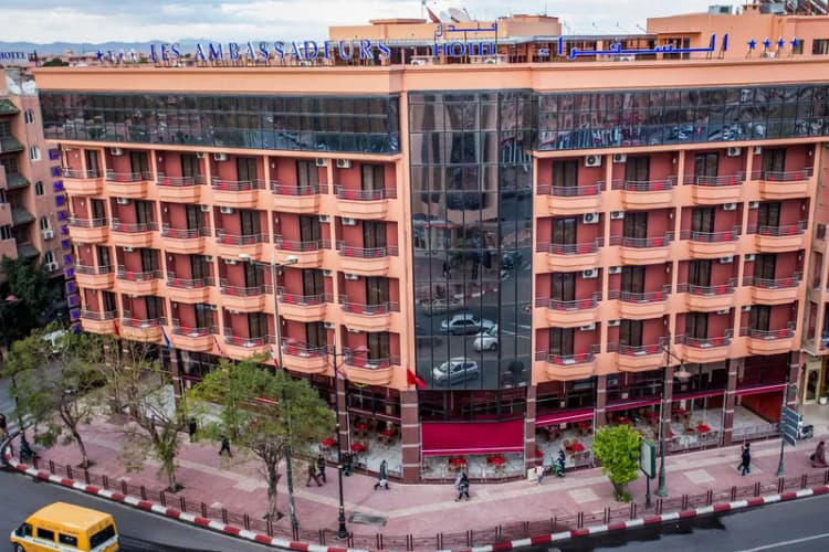 General view, Hotel Les Ambassadeurs, Marrakech