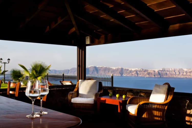 Bar, Maison des Lys, Santorini