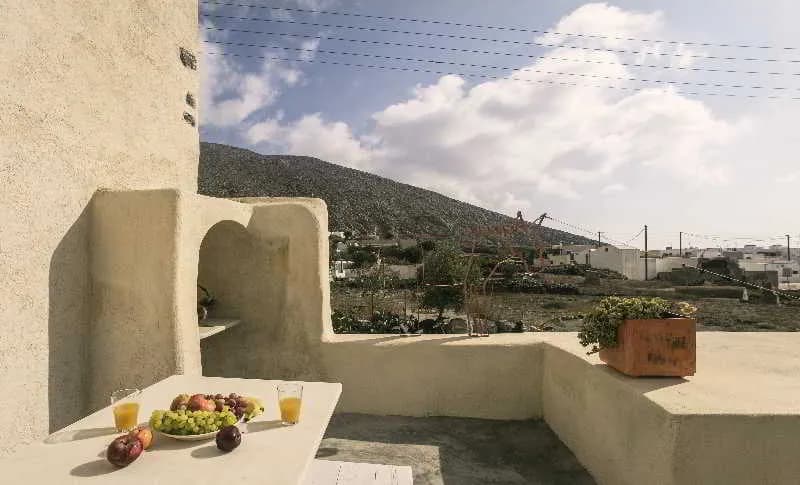 General view, Mesana Traditional Stone Houses, Santorini