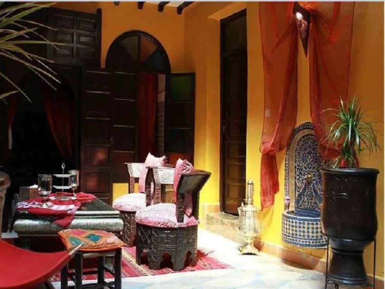 General view, Riad Sacr, Marrakech