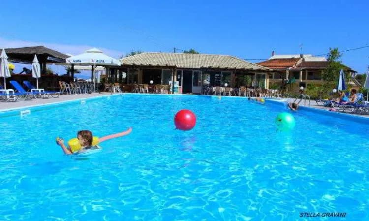 Beach, Egrypos Pension, Corfu