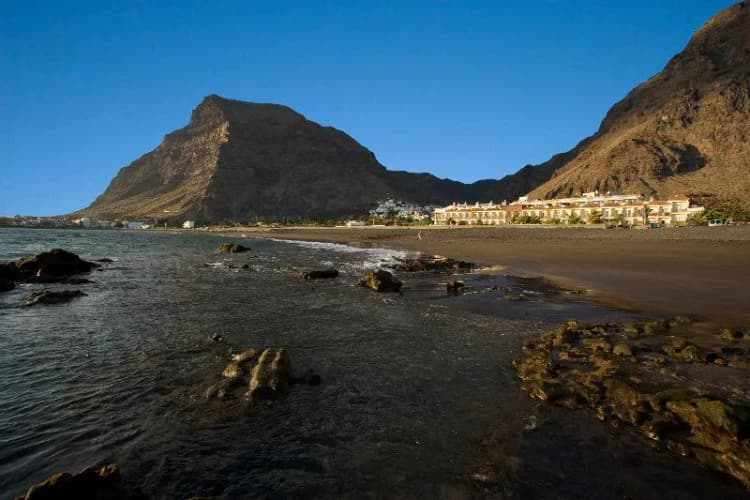 Beach, Gran Rey, La Gomera
