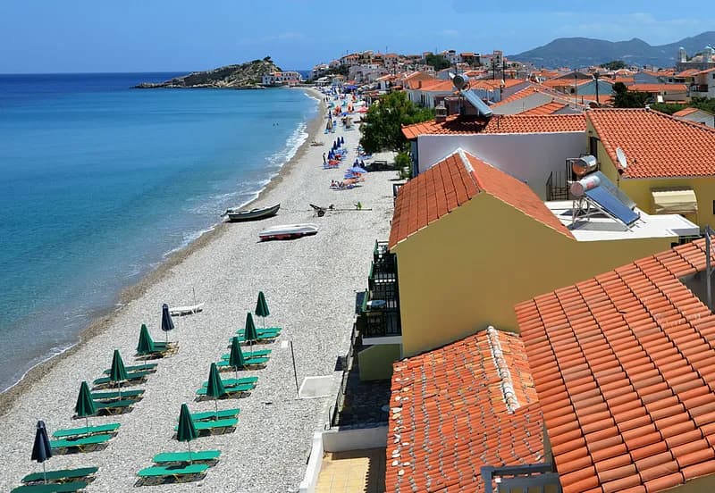 Beach, Athena, Samos
