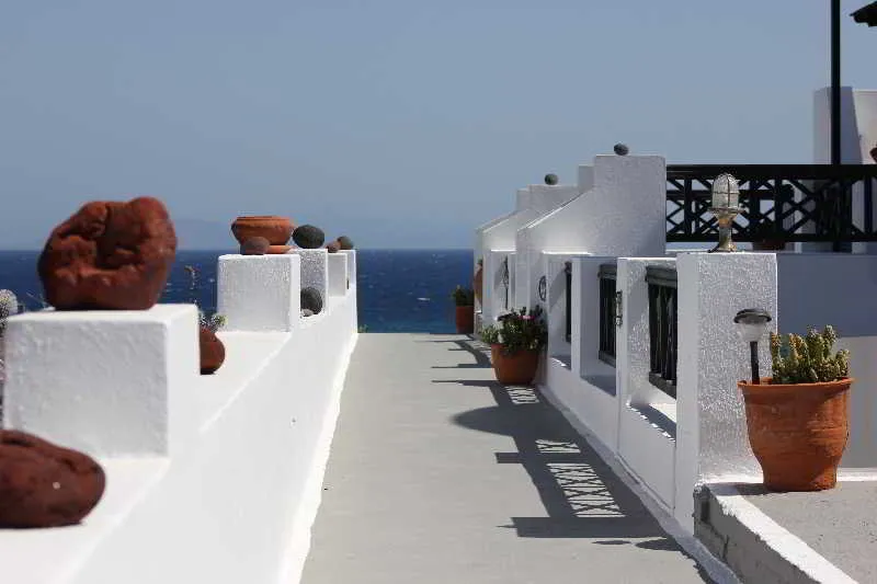 General view, Vrachia Studios & Apartments, Santorini