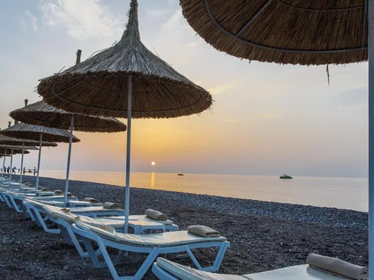 Beach, Lucida Beach Hotel, Antalya