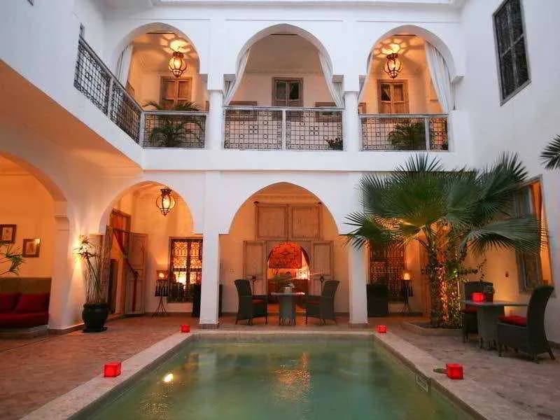 General view, Riad Bayti, Marrakech