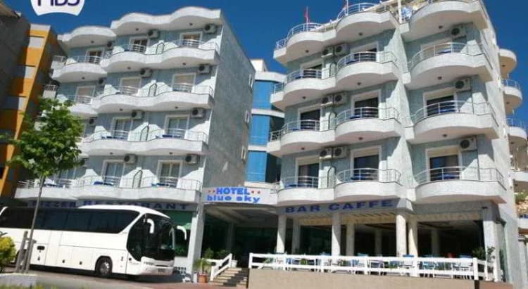 General view, Blue Sky Hotel, Southern Albania