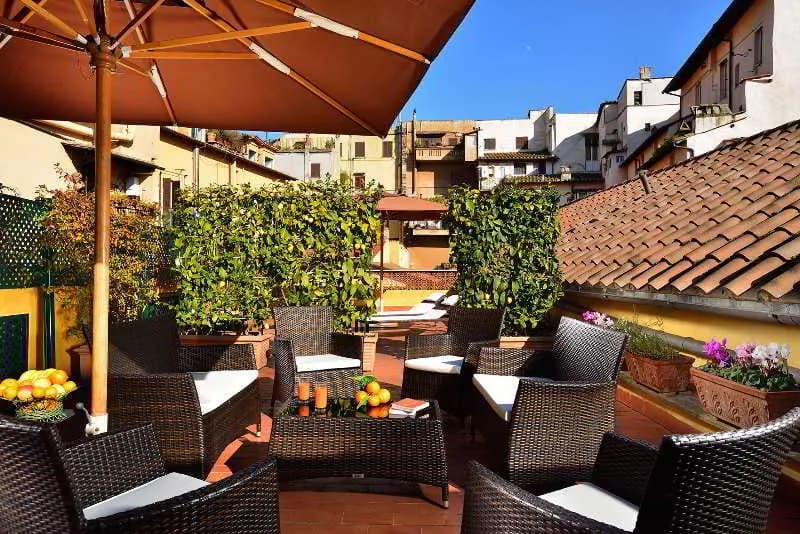 General view, Hotel Santa Maria, Rome